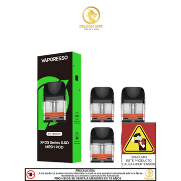 Xros Series Mesh Pod Resistencias