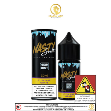 NASTY | CushMan Grape High mint Nic salt
