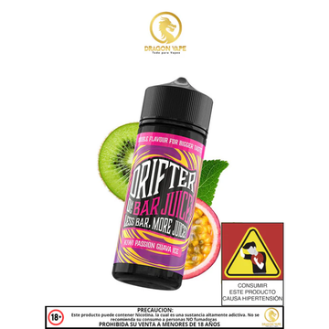 Drifter Bar Kiwi Passion Guava Ice - Base Libre 120ml