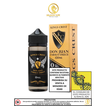 Don juan Tabaco Dulce 120ml