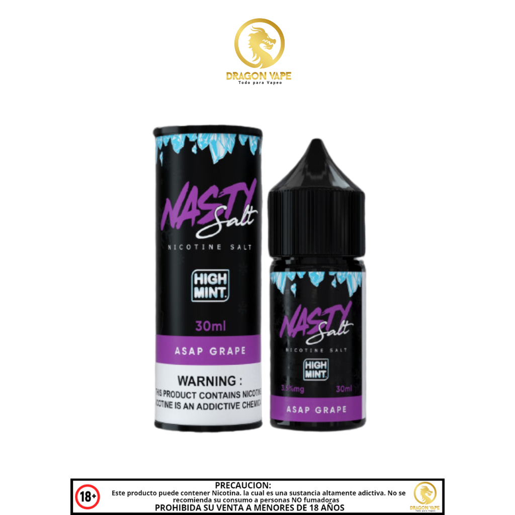 NASTY | Asap grape High mint Nic salt