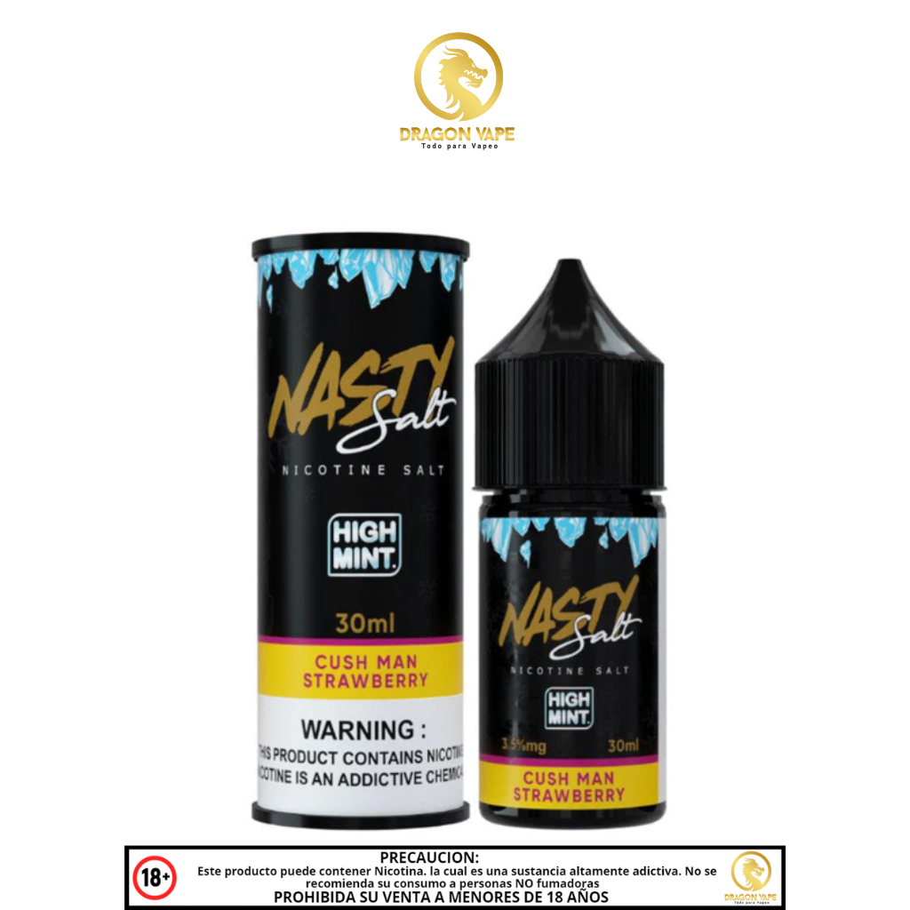 NASTY | Cushman Strawberry High mint Nic salt