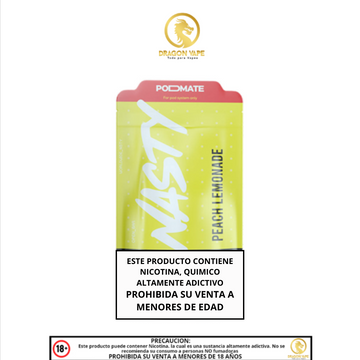 NASTY |  Podmate Peach Lemonade Nic Salt