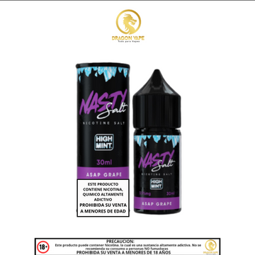 NASTY | Asap grape High mint Nic salt