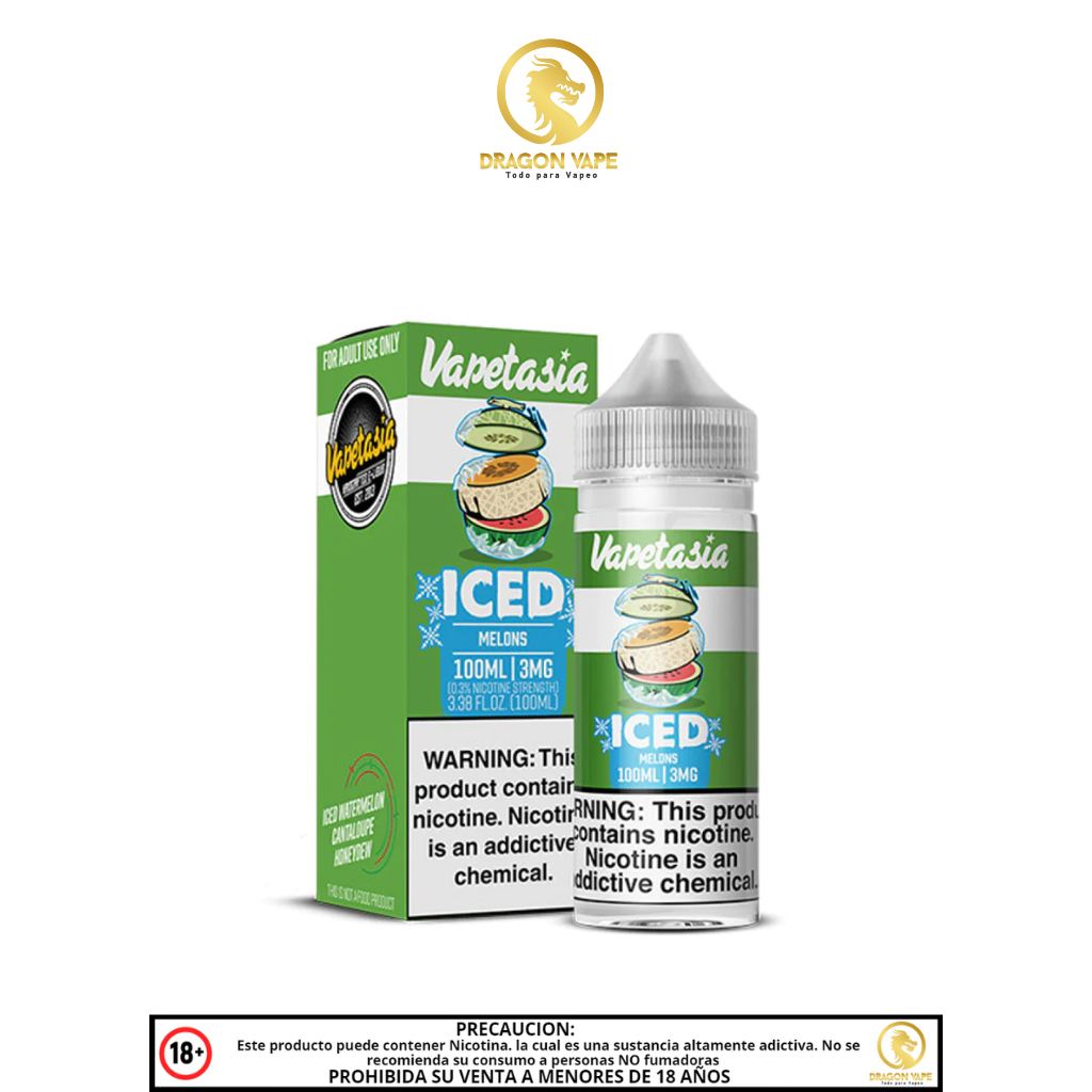 Vapetasia | Iced Melons