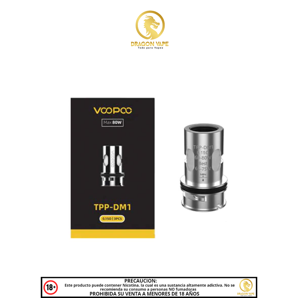 voopoo | resistencias TPP