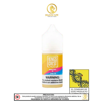 Kings Crest Fruits Banana Berry Ice - Salt 30ml