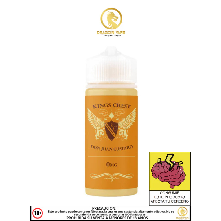 Kings Crest Don Juan Custard - Base Libre 120ml