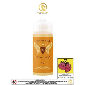 Kings Crest Don Juan Custard - Base Libre 120ml