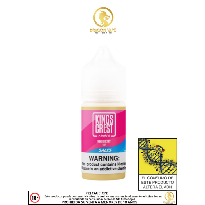Kings Crest Fruits Mixed Berry Ice - Salt 30ml