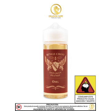 Kings Crest Don Juan Peanut - Base Libre 120ml
