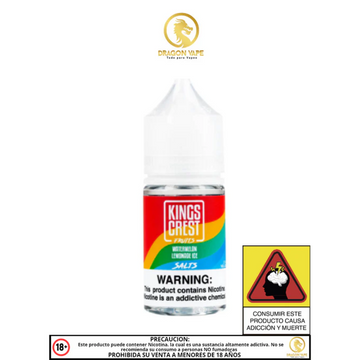 Kings Crest Fruits Watermelon Lemonade Ice - Salt 30ml
