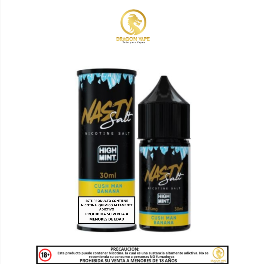 NASTY | Cushman Banana High Mint  Nic Salt
