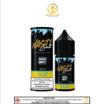 NASTY | Cushman Banana High Mint  Nic Salt