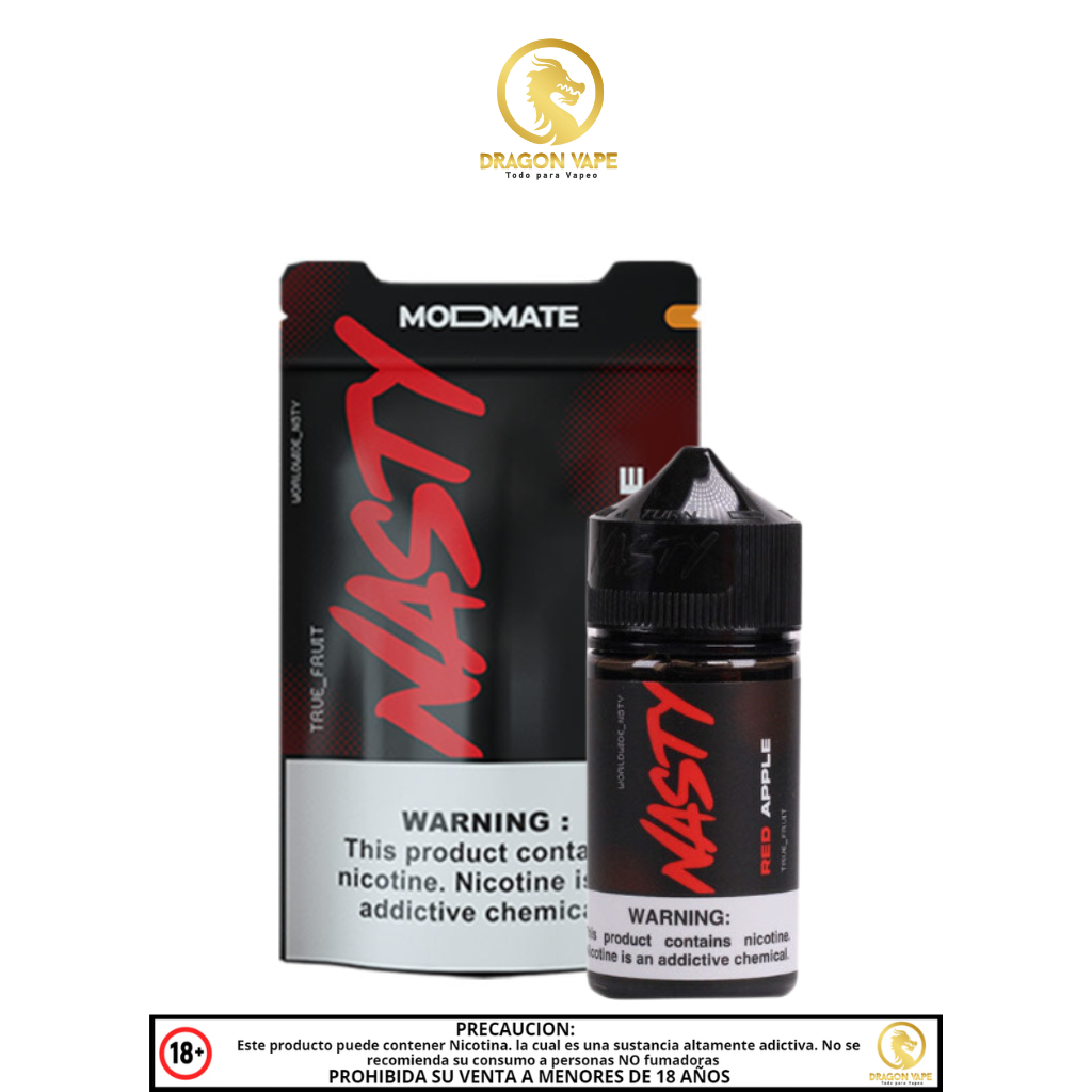 Modmate Red Apple | Nasty | Manzana | Dragon | Tienda de vapeo | Bogotá ...